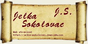 Jelka Sokolovac vizit kartica
